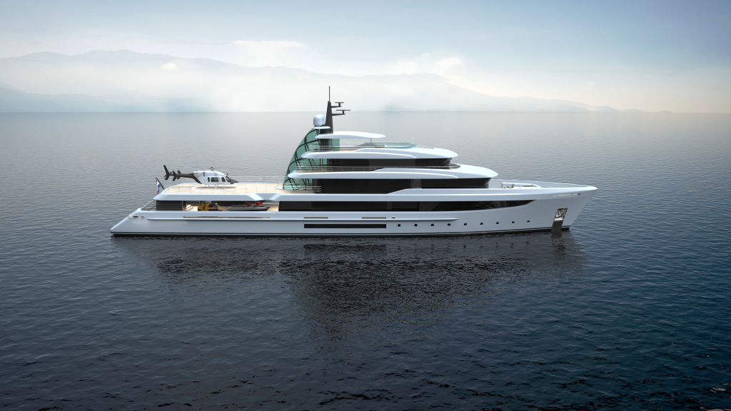 70m Expedition SuperYacht-Project Crystal